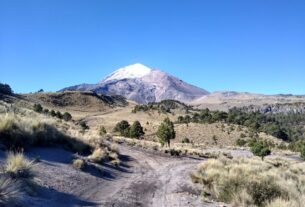 Alarmante deterioro del glaciar Jamapa en el Pico de Orizaba