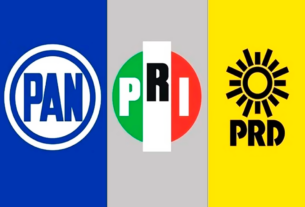 PAN, PRI y PRD van juntos por los 30 distritos electorales