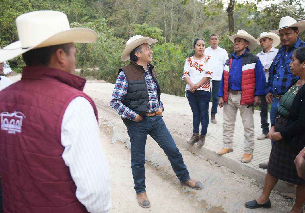 Avanzan obras de infraestructura en la Huasteca Baja