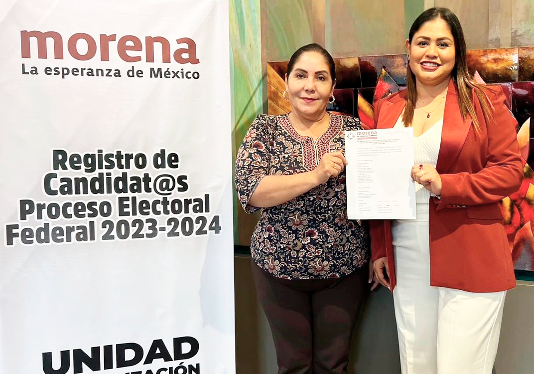 Claudia Tello se registra como candidata al Senado