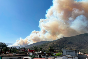 Cierra puertas y ventanas, recomienda IMSS ante incendio