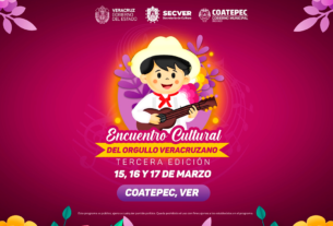 En marzo, Encuentro Cultural en Coatepec y Pánuco