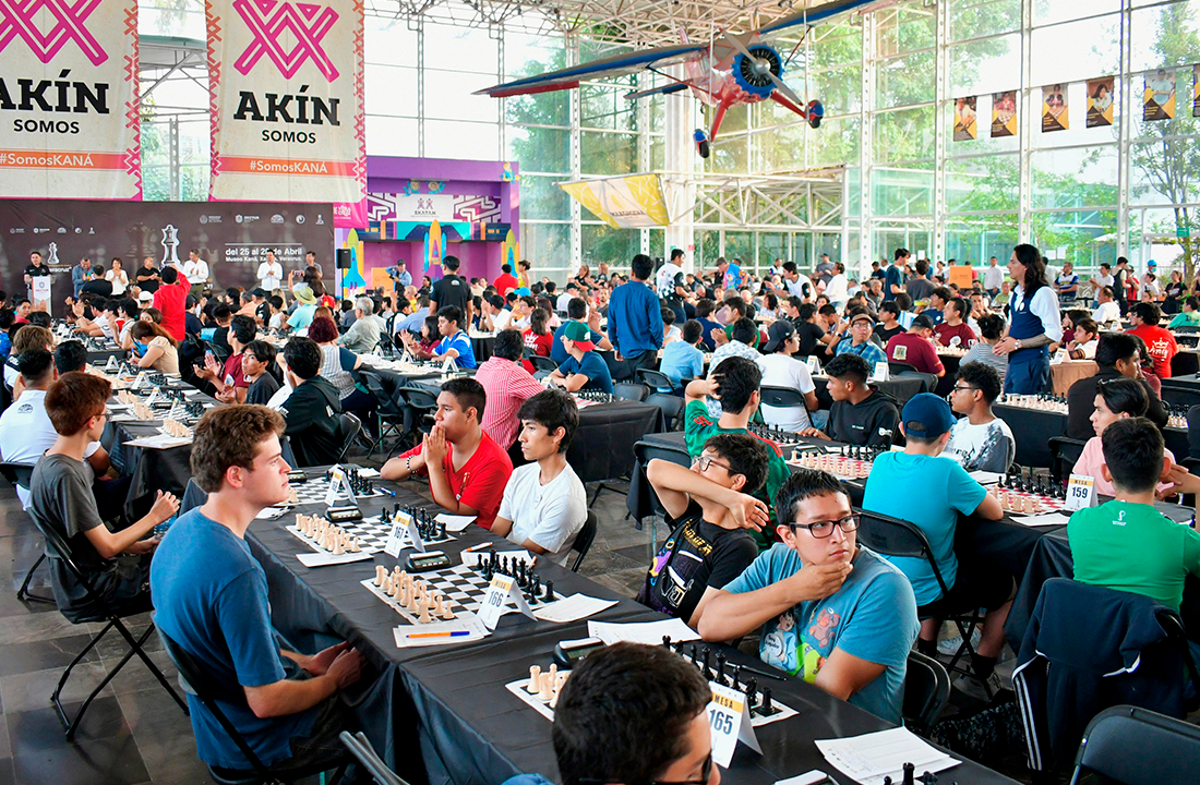 Un éxito, Campeonato Nacional de Ajedrez "Mi Veracruz"