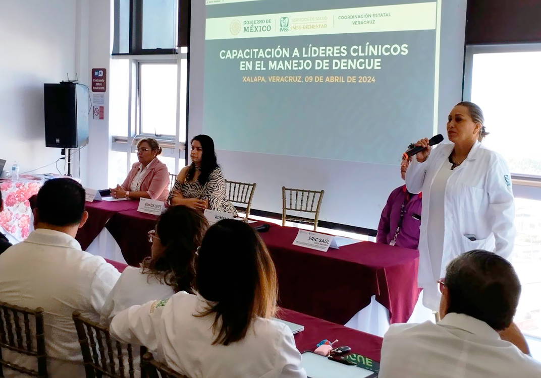 Fortalecen lucha contra el dengue: IMSS-Bienestar y SESVER