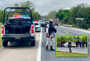 Enfrentamiento armado en autopista México-Tuxpan