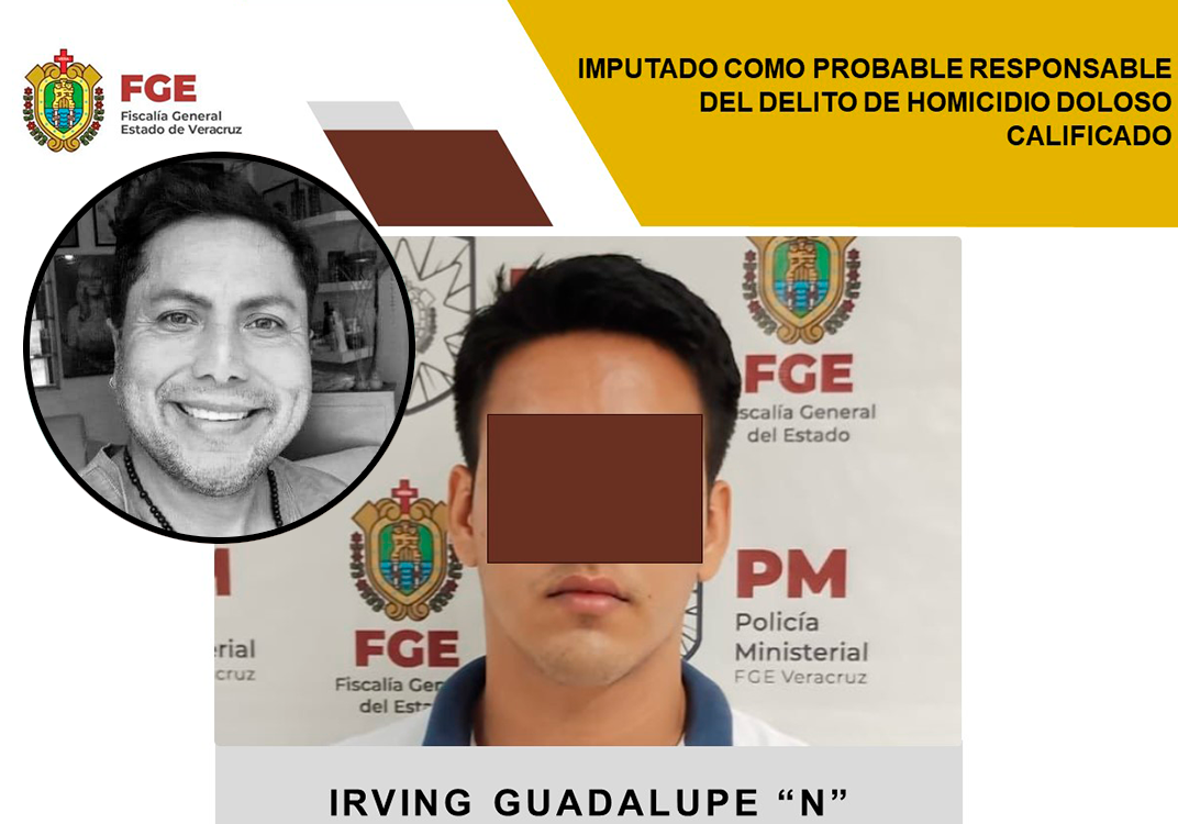 Prisión preventiva a Irving, presunto homicida de Rigo Márquez