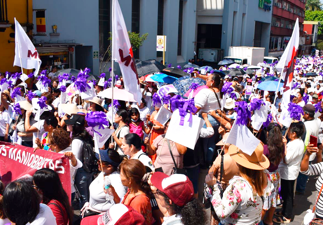 Brujas del Mar se deslindan de marcha a favor de candidata