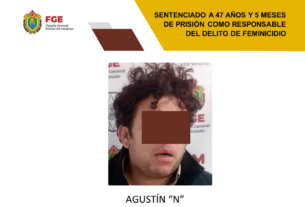 Agustín pasará 47 años en la cárcel por asesinar a su pareja