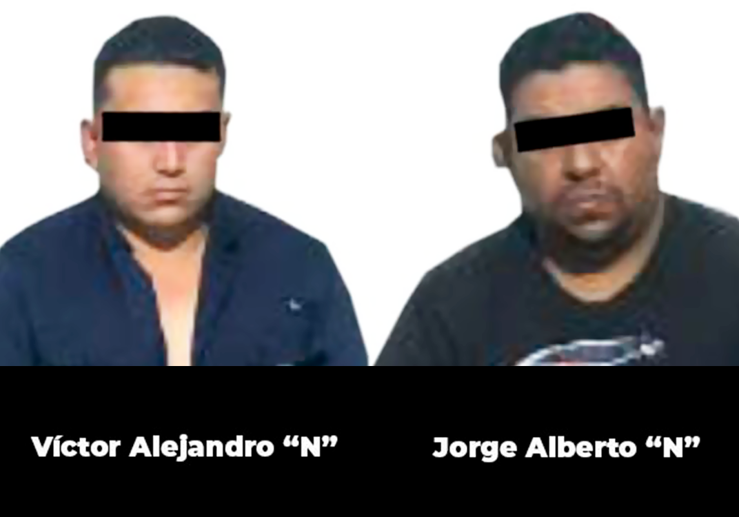 Con armas ilegales detienen a Víctor y Jorge en Coatzacoalcos