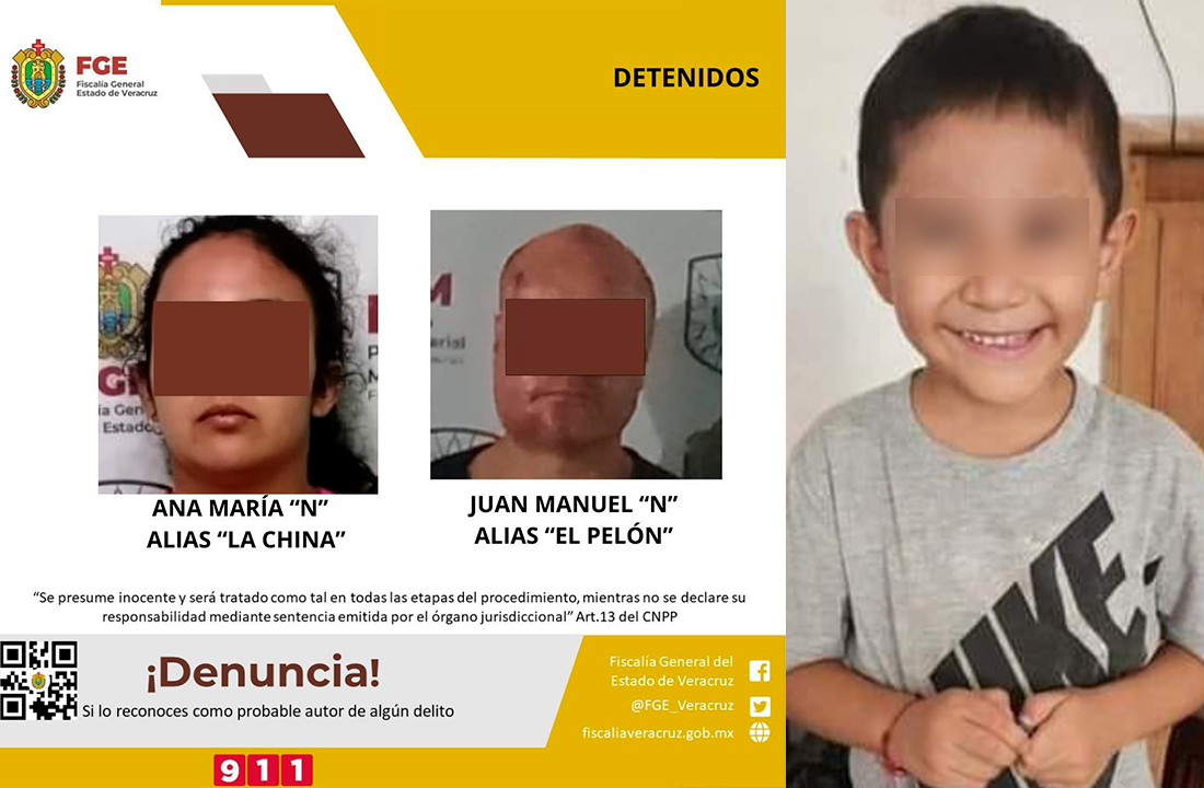 Rescatan a Raulito, niño secuestrado en Atzalan: Hay 2 detenidos