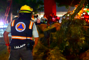 Lluvias en Xalapa generan emergencias sin daños mayores