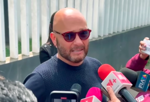 El exfiscal de Veracruz, Luis Ángel Bravo Contreras acudió a la audiencia de Jorge Winckler, acusado de tortura