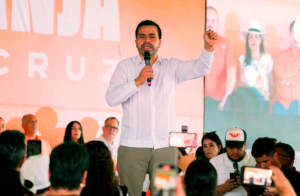 Jorge Álvarez Maynez estuvo tomó protesta a los candidatos de Movimiento Ciudadano en Veracruz.