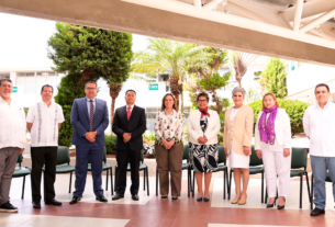 En un acto conmemorativo por los 25 años del Órgano de Fiscalización Superior del Estado de Veracruz (ORFIS), la gobernadora Rocío Nahle inauguró el Primer Simposio sobre la Aplicación de Nuevas Tecnologías en el Procedimiento de Fiscalización.