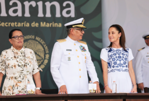 Claudia Sheinbaum estuvo este martes en Alvarado, Veracruz.