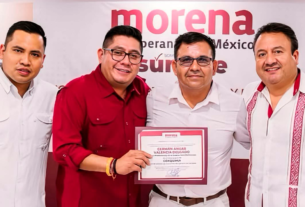 El candidato de Morena, German Anuar Valencia Delgado, en el municipio de Coxquihui, fue asesinado minutos antes de iniciar su campaña.