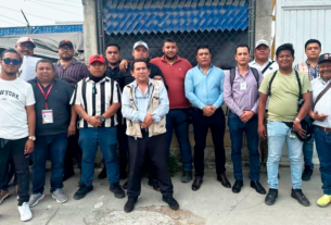 Personal de la CEAPP y autoridades de SSP se reunieron con periodistas de la zona norte.