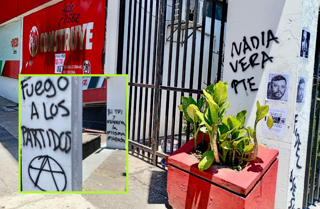 PRI condena ataque a su sede en Xalapa