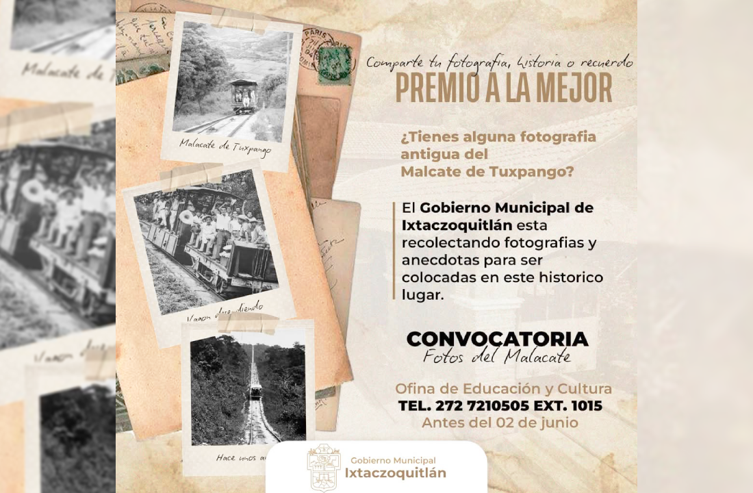 Ixtaczoquitlán busca fotos del Malacate de Tuxpango