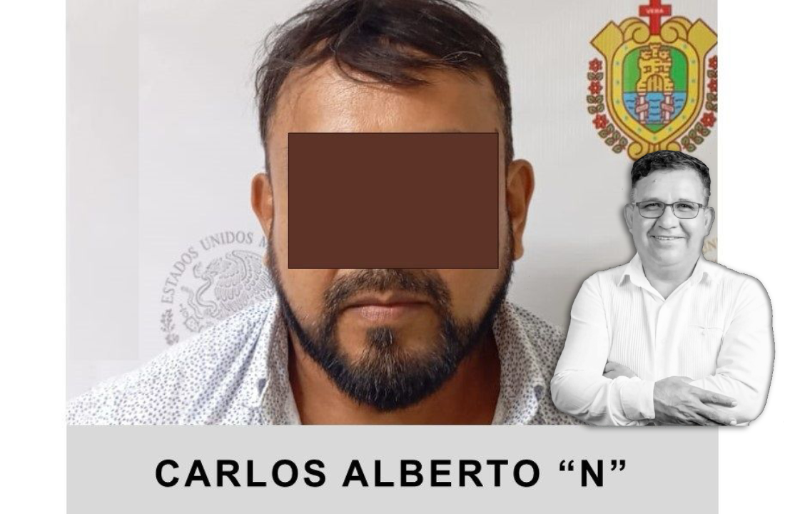Carlos Alberto, presunto homicida de Napo Valencia