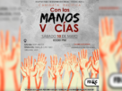 Cartel que convoca a la caminata "Manos Vacías" en Orizaba.