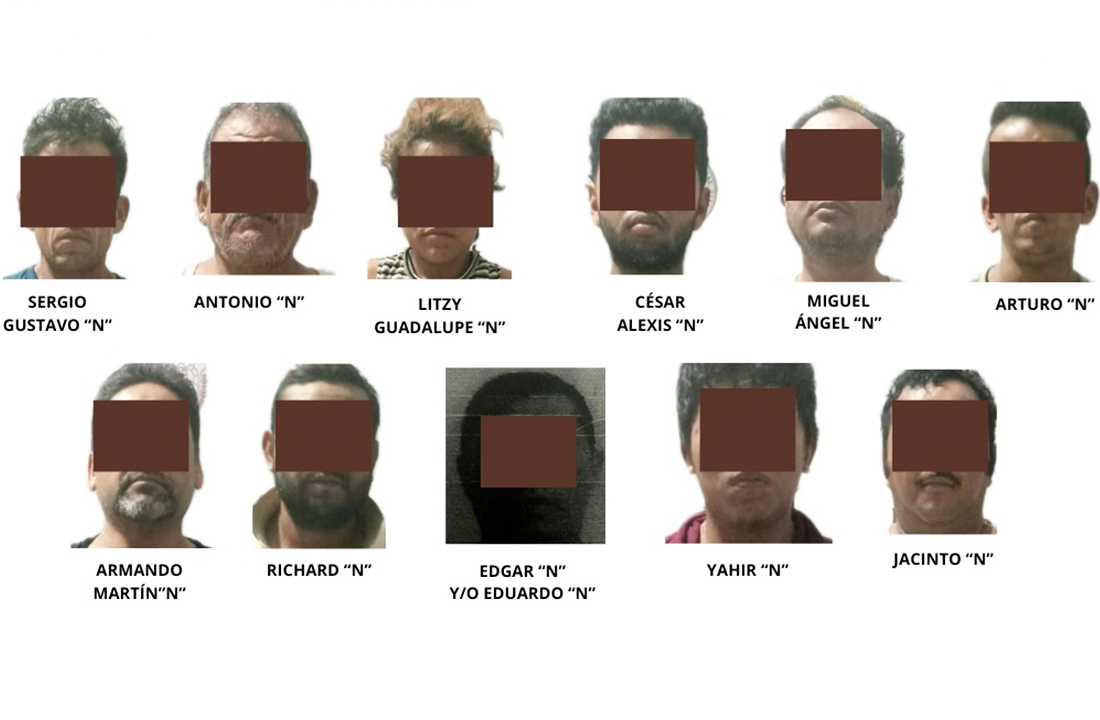 La Fiscalía General del Estado informó que 11 personas fueron imputadas por lesiones y terrorismo
