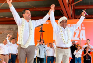 Jorge Álvarez Máynez, afirmó que su partido ha crecido sostenidamente en Veracruz.