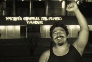 Ignacio Córdoba, activista veracruzano, fue liberado tras más de 48 horas detenido.