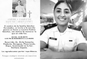 Convocan a una marcha en Xalapa en memoria de la cadete América Yamileth