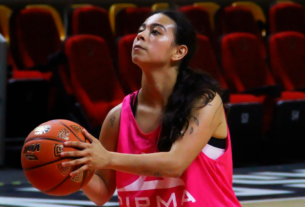 Carmen Franco, orizabeña que debuta con las Rojas de Veracruz.