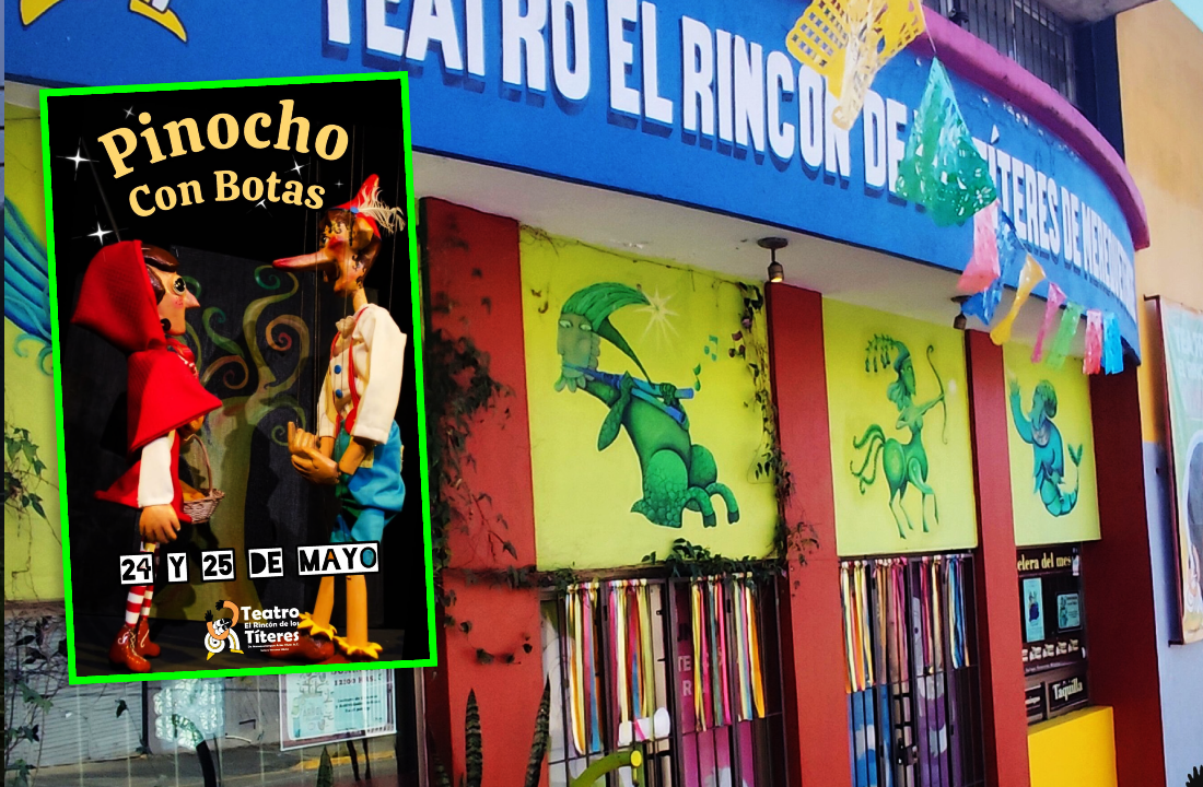 Merequetengue presenta “Pinocho con Botas” este 24 y 25 de mayo en Xalapa