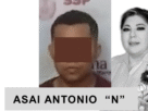 Asai Antonio, presunto homicida de Yesenia Lara