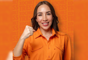 Xóchitl Tress, candidata de Movimiento Ciudadano a la alcaldía de Juan Rodríguez Clara, Veracruz.