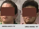 Andrea Janeth y Uriel Rafael fueron fichados por la Fiscalía General de Veracruz
