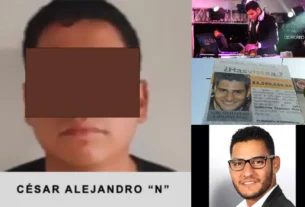 César Alejandro está implicado en la desaparición de Luis Guillermo Lagunes Díaz