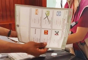 Boletas electorales del 1 de junio de 2025 en Chontla