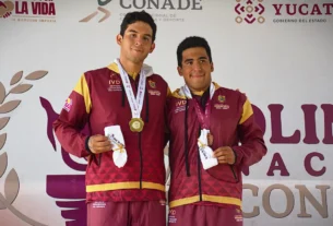 Ramsés Miranda Vidal gana oro histórico para Veracruz en aguas abiertas CONADE 2025. Luis Mario Guzmán se queda con el bronce