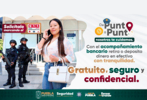 SSP Puebla ofrece acompañamiento bancario gratuito por 911